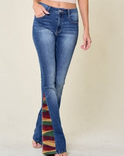 Saints&Hearts Embroidered Flare Jeans