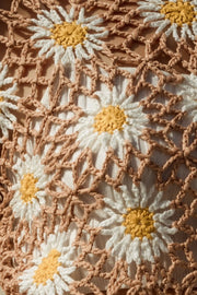Daisy Crochet Sweater Top