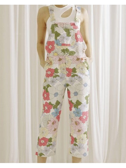 Rachelle Floral Overalls