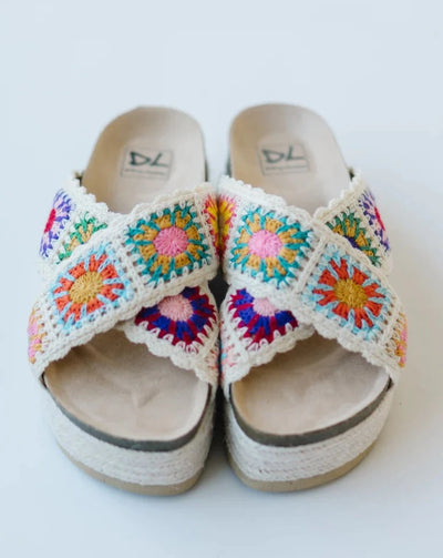 Crochet Platform Sandal