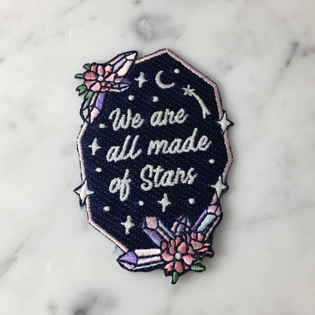 We are all Made of Stars Patch - Glow in the Dark!