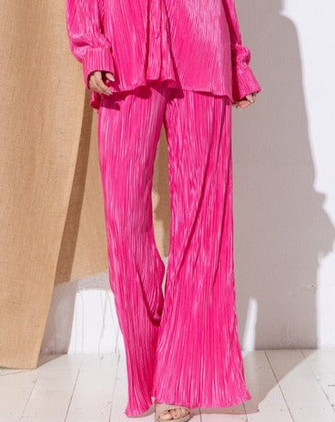 Pleated Set Trouser PINK