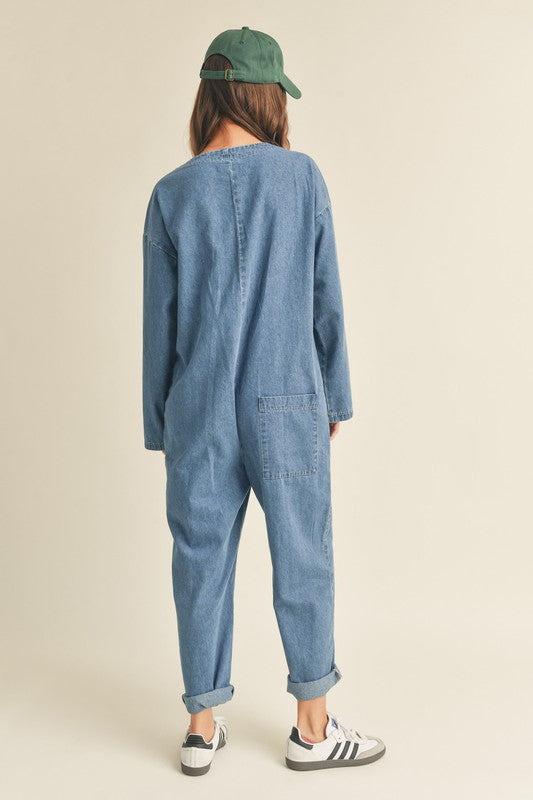 Denim Jumpsuit