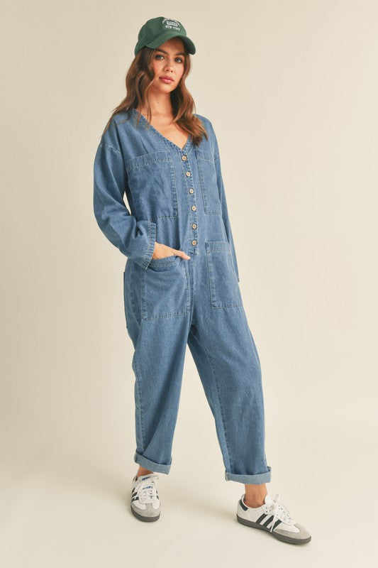 Denim Jumpsuit