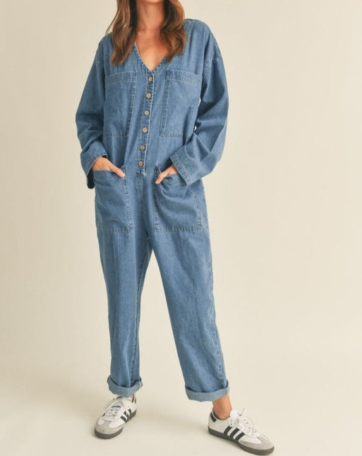 Denim Jumpsuit