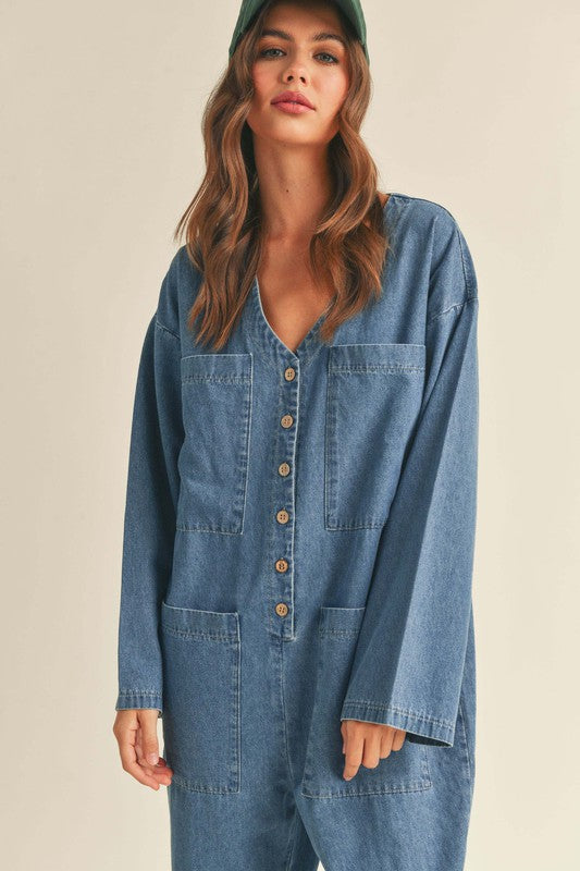 Denim Jumpsuit