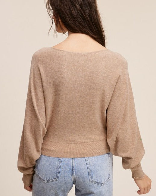 Charlie Scoop Neck Knit Top – The Wildflower Shop