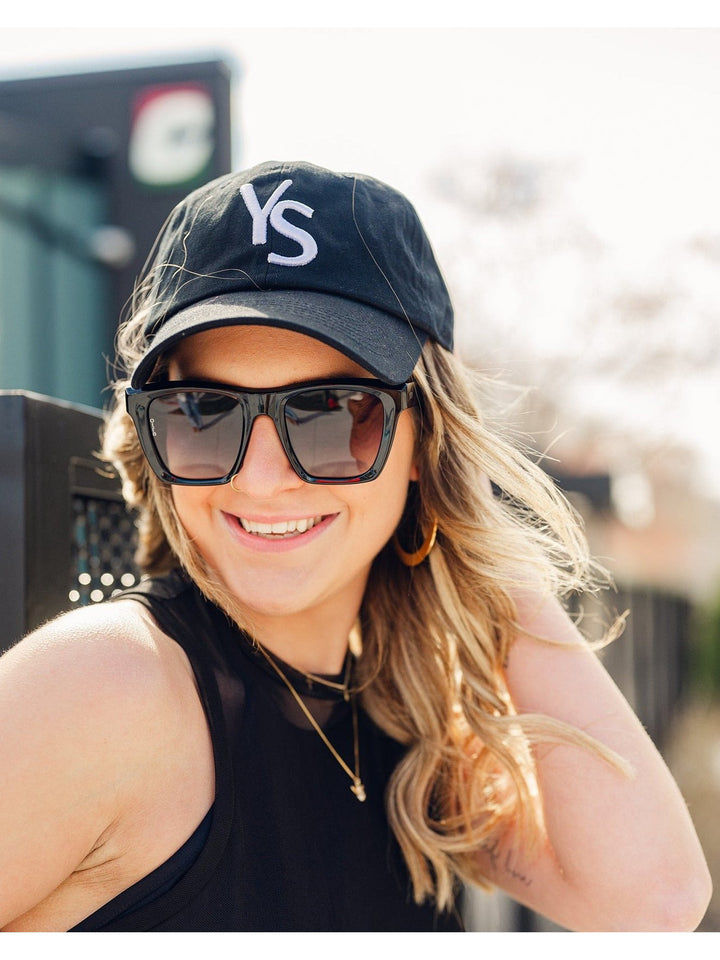 Yellow Springs Baseball Cap- Black