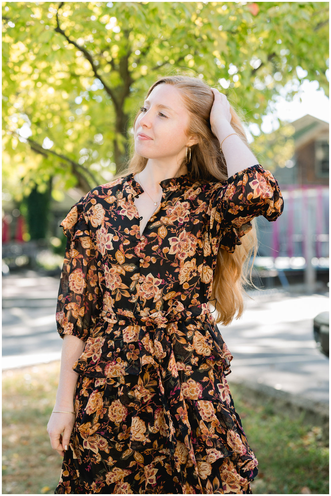 Floral Elegance Dress