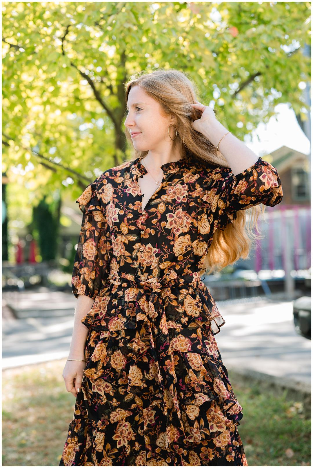 Floral Elegance Dress