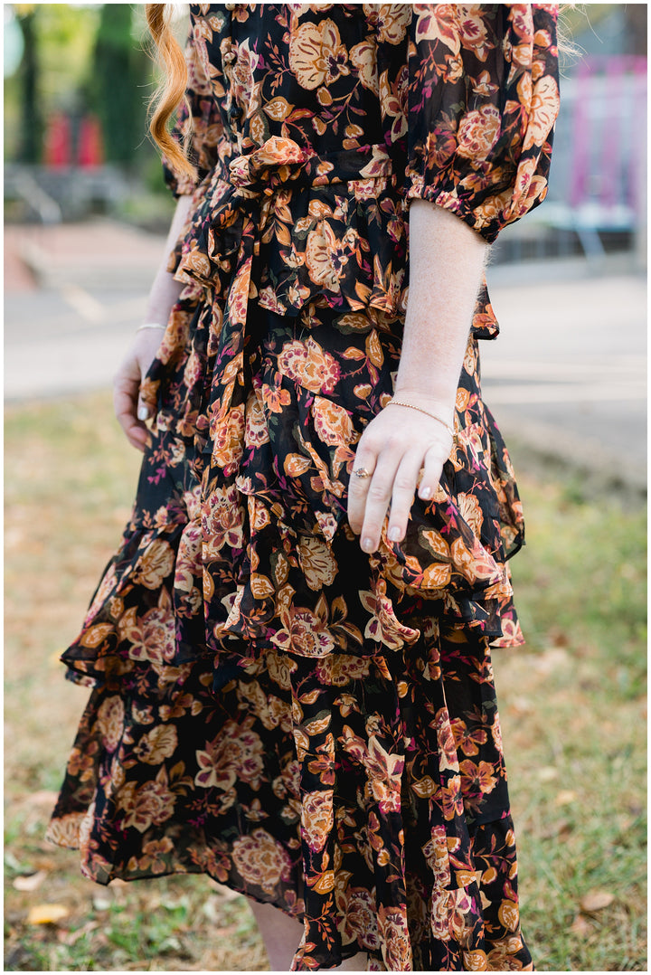 Floral Elegance Dress