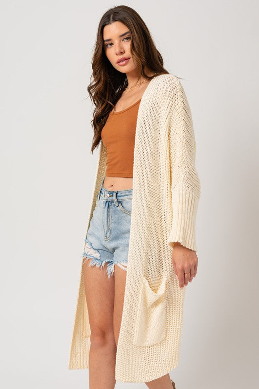 Slouchy Cardigan in WH