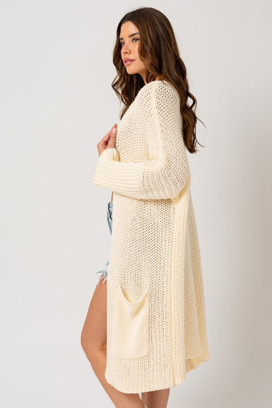 Slouchy Cardigan in WH