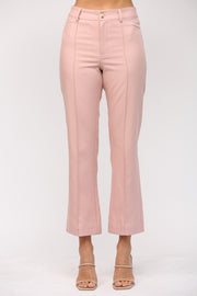 Pintuck Trousers in Blush