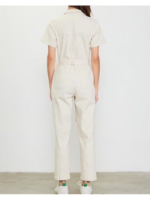 Kendall Utility Jumpsuit in Natural