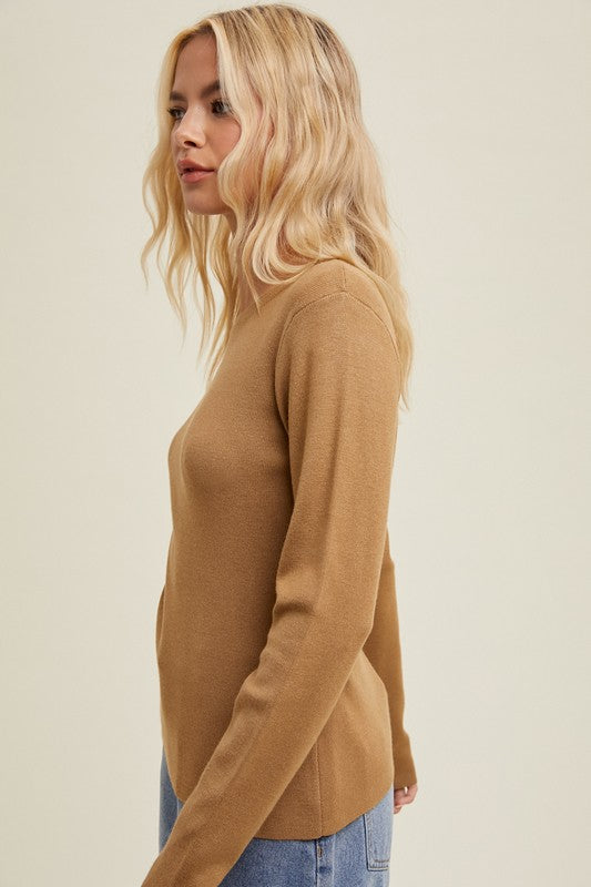 FeatherFlex Ribbed Knit- Toffee