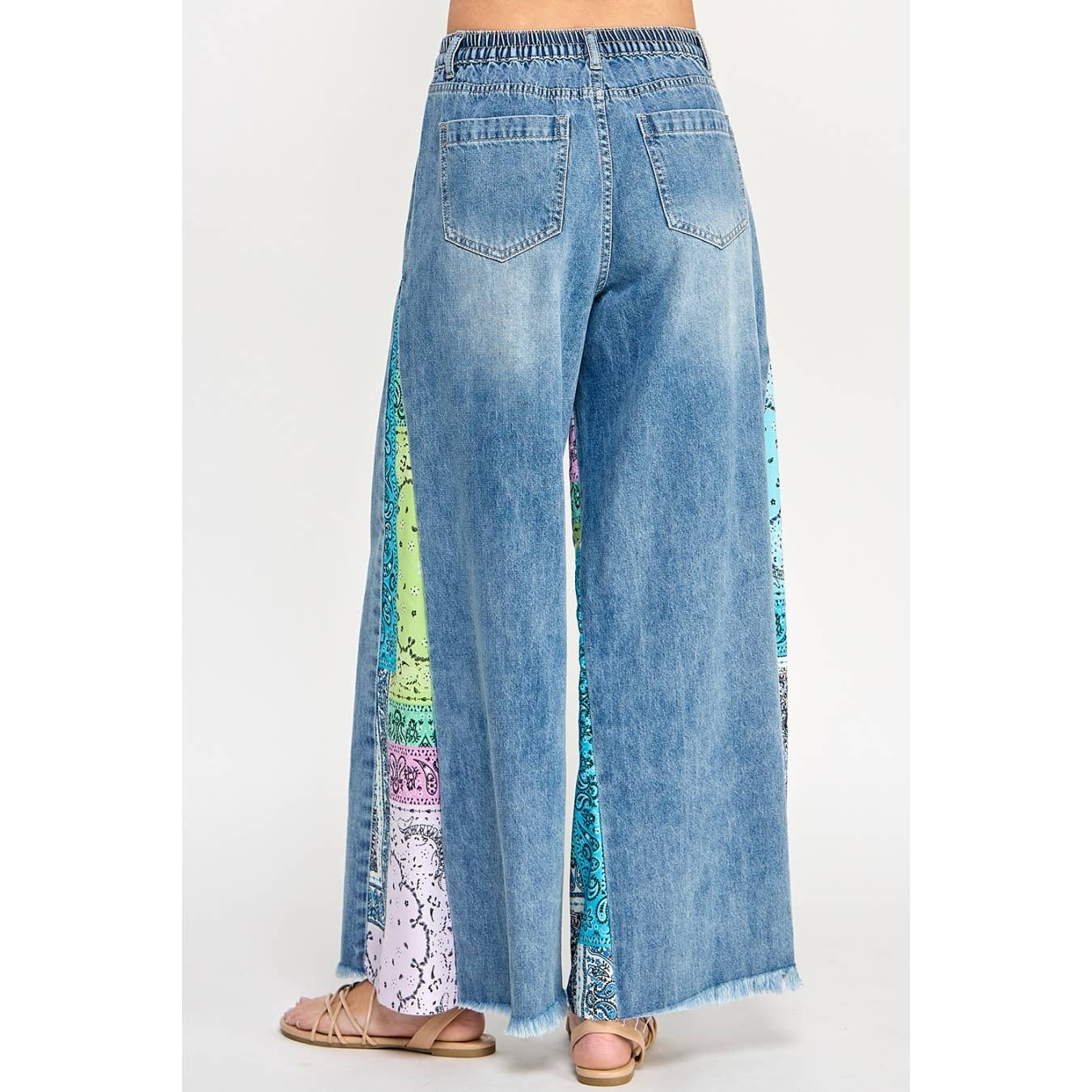 新品 automills beauty&youth GRATEFUL PANTS Midsumdr Wide Leg Pants Woman 2025 Casual Fashion Elastic