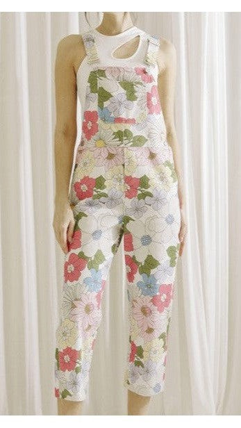 Rachelle Floral Overalls