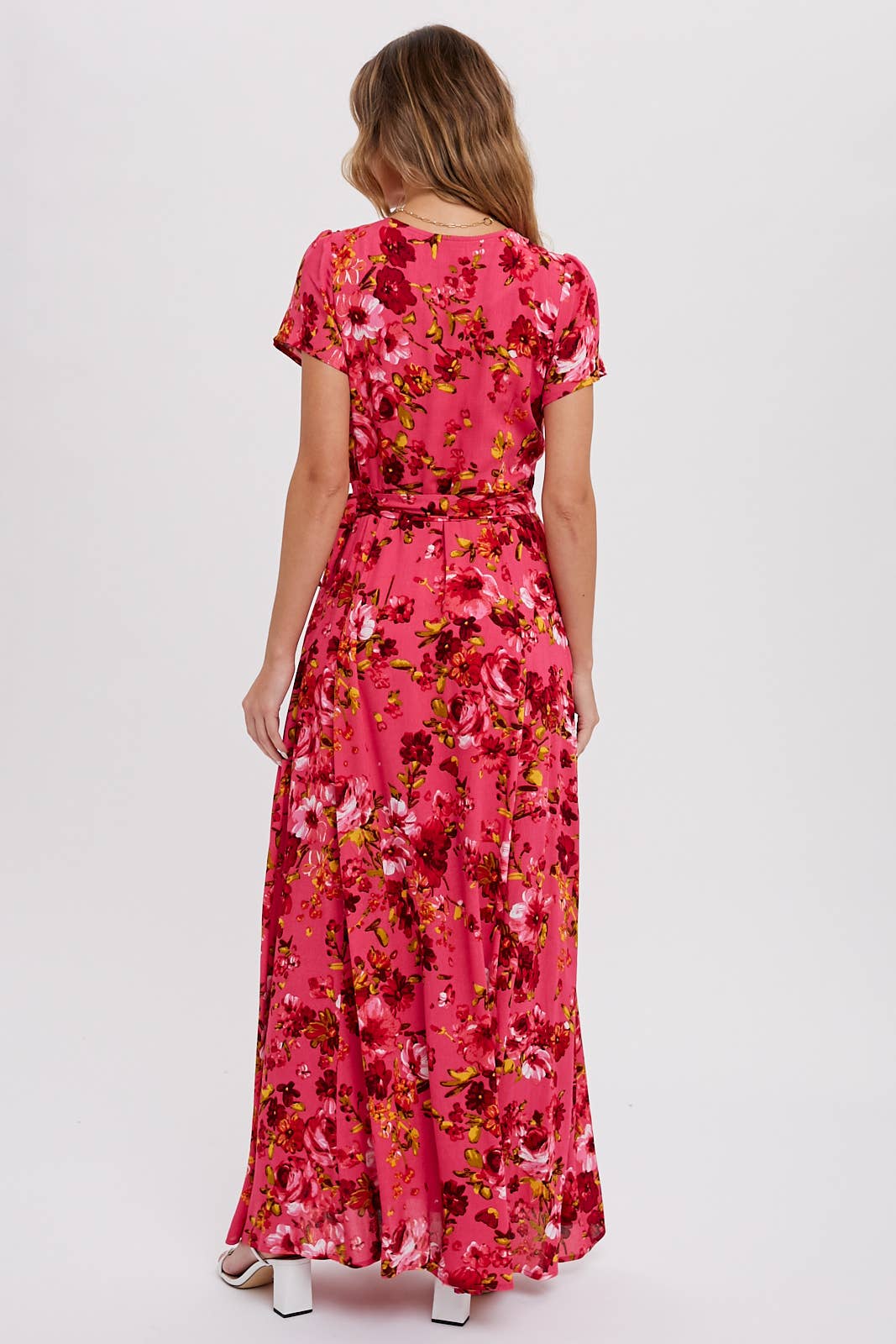 Floral Wrap Dress