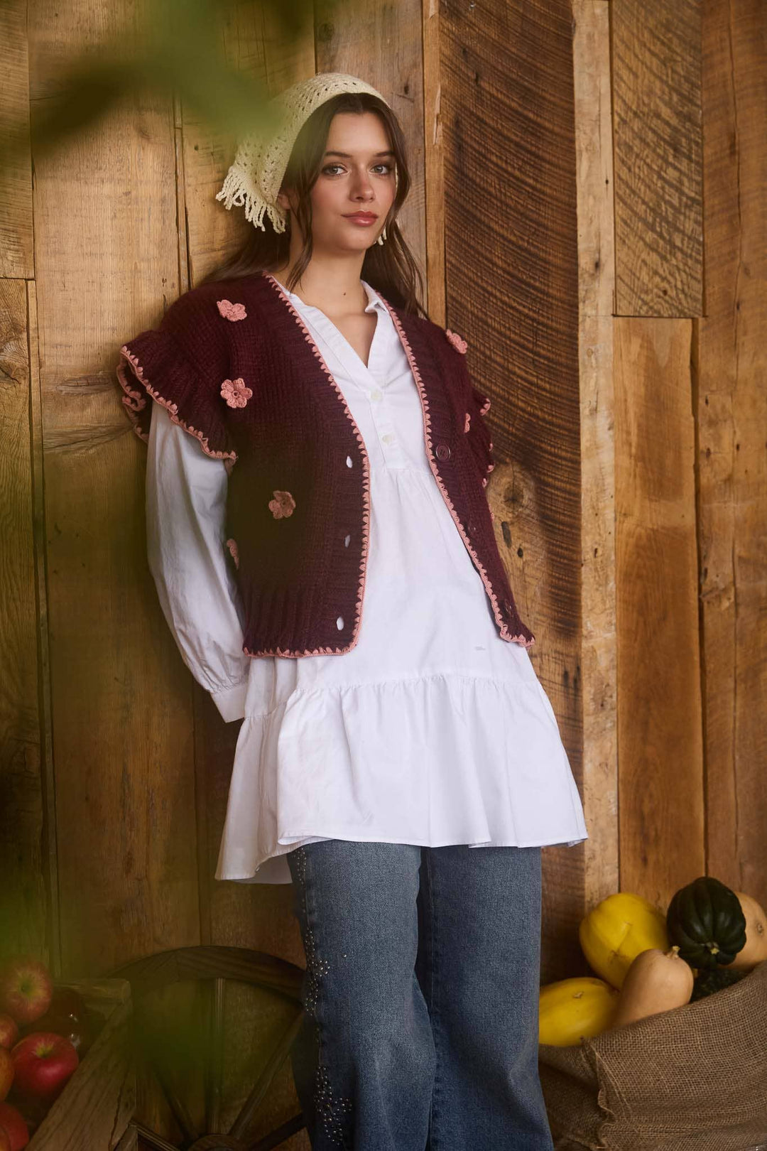 Crochet Cardi Vest
