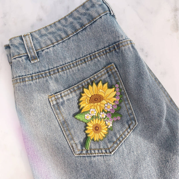 Sunflower Patches s/2