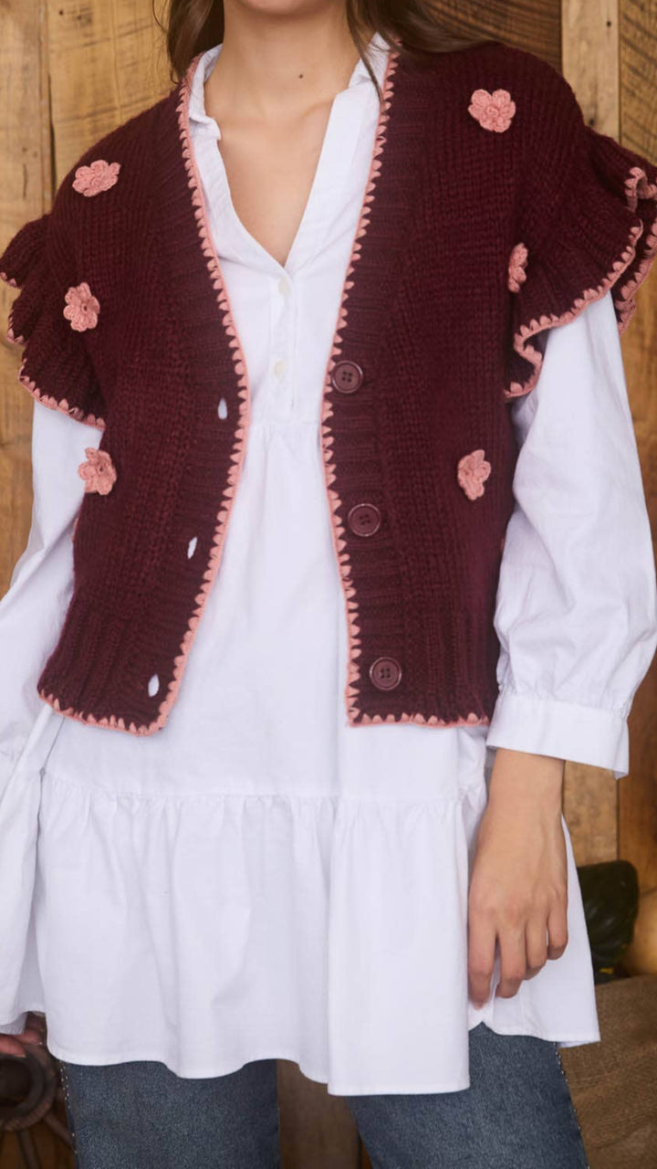 Crochet Cardi Vest