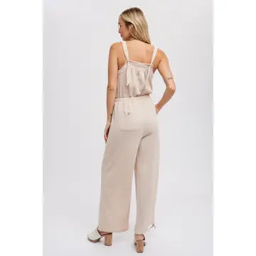 Waffle Knit Jumpsuit
