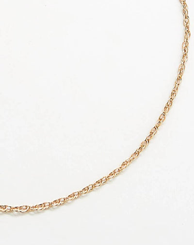 14k Gold Filled Dainty Rope Chain Anklet
