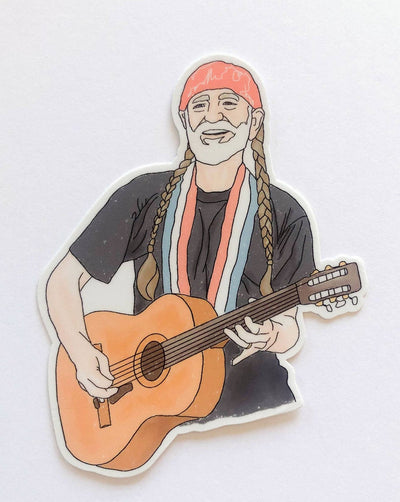 Willie Vinyl Sticker