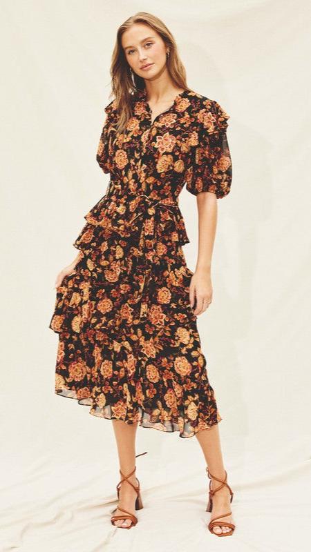 Floral Elegance Dress