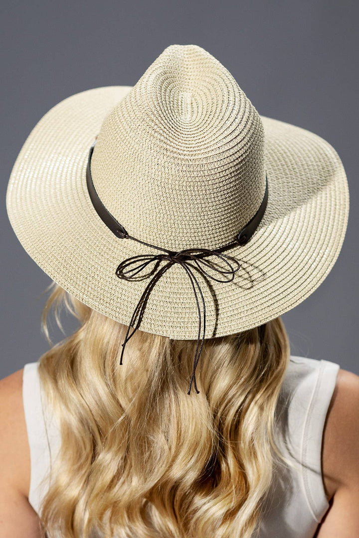 Azure Waves Sun Hat
