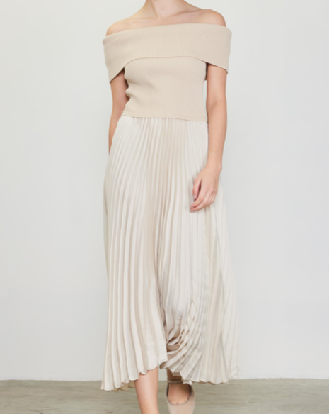 Delphine Off-Shoulder Dress