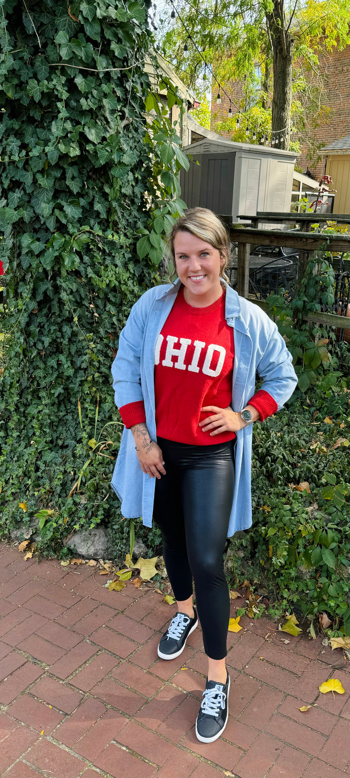 OHIO Game Day Sweater