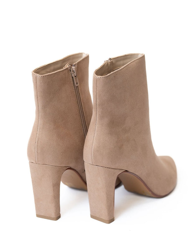 Erin Suede Boot- Taupe