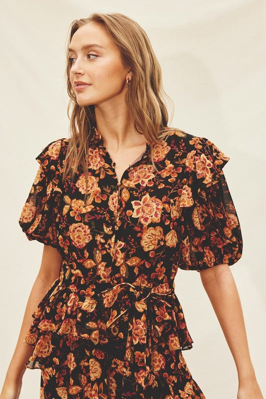 Floral Elegance Dress