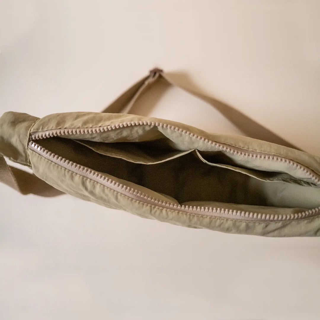 Nylon Sling Bag Eucalyptus