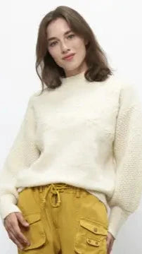 Ivory Knit Sweater