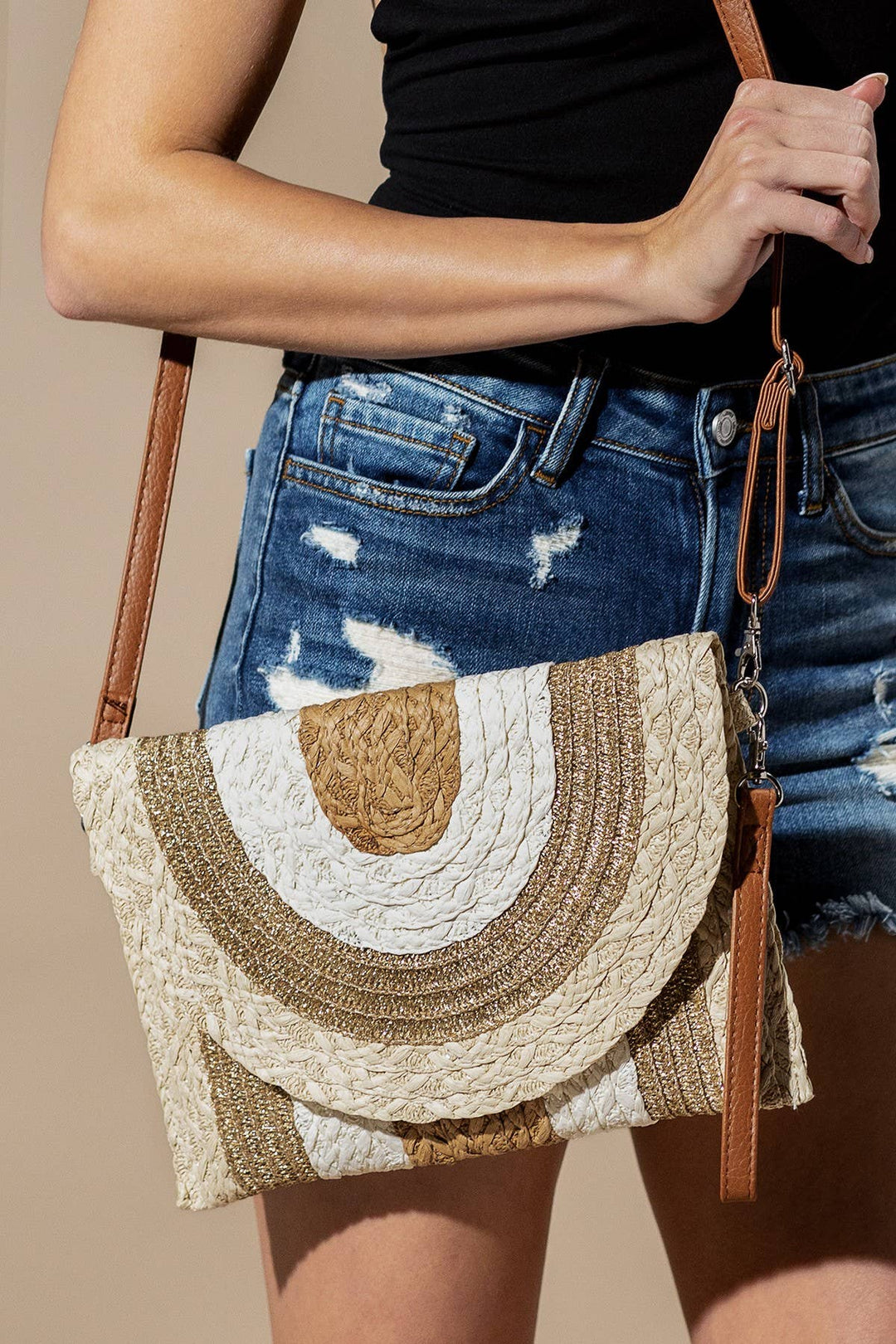 Double Duty Straw Clutch
