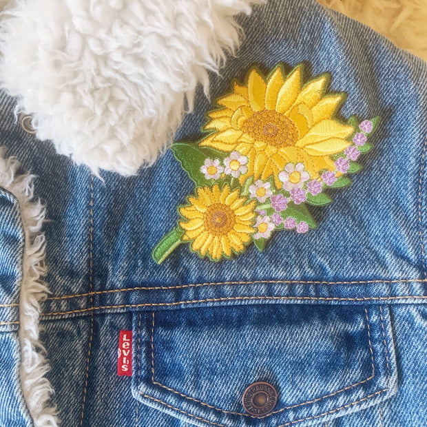 Sunflower Patches s/2