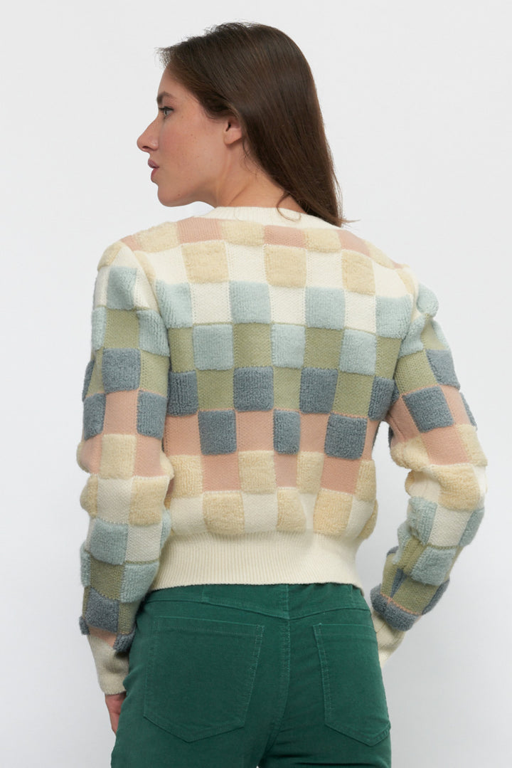 Multi Sage Sweater