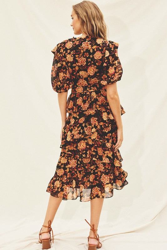 Floral Elegance Dress