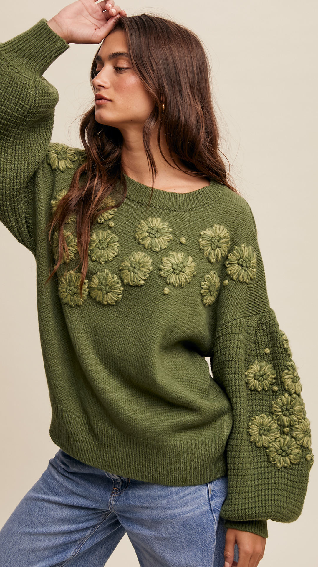 Floral Éclat Sweater