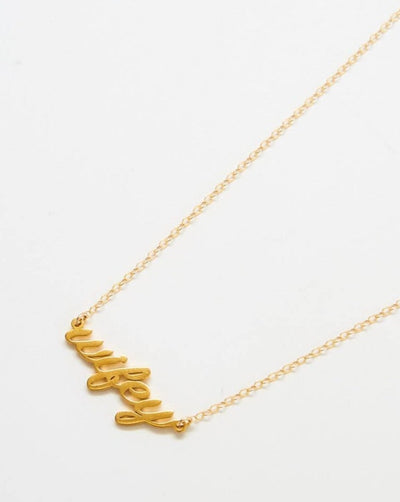 WIFEY Gold Necklace
