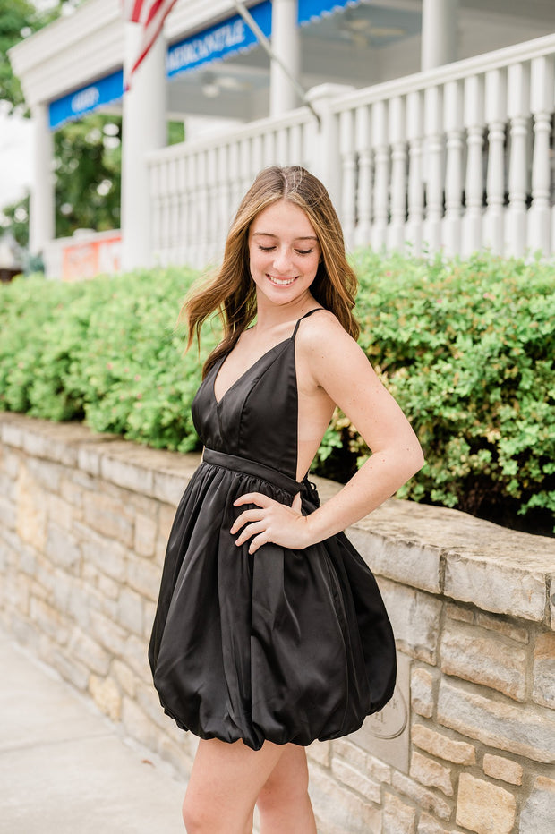 Formal Bubble Homecoming BLACK