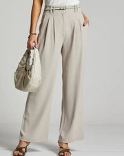 Julie Trouser in Taupe