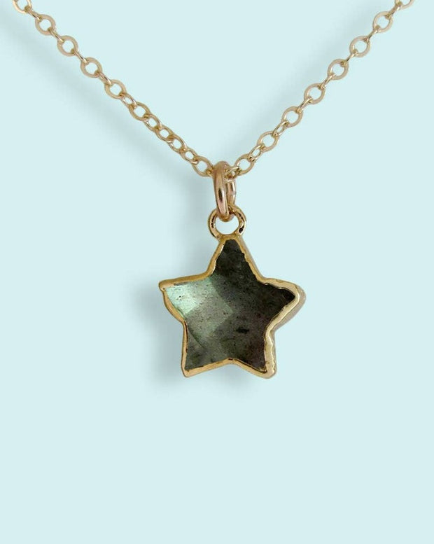 Star Stone Labradorite Necklace