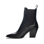 Tevin Leather Boot BLACK