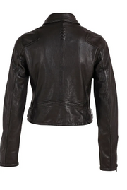 Bita Genuine Leather Jacket - Black