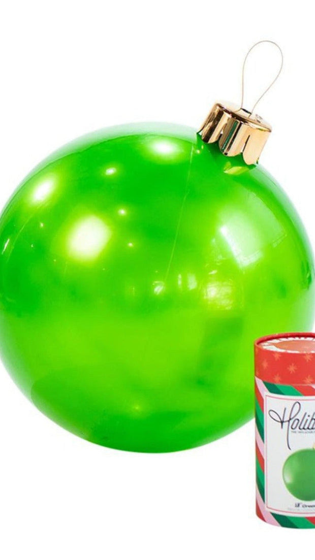18" Classic Green Holiball