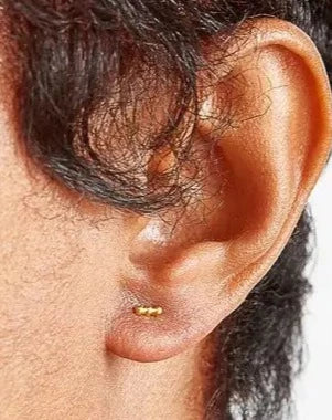 Mini Bead Bar Earring